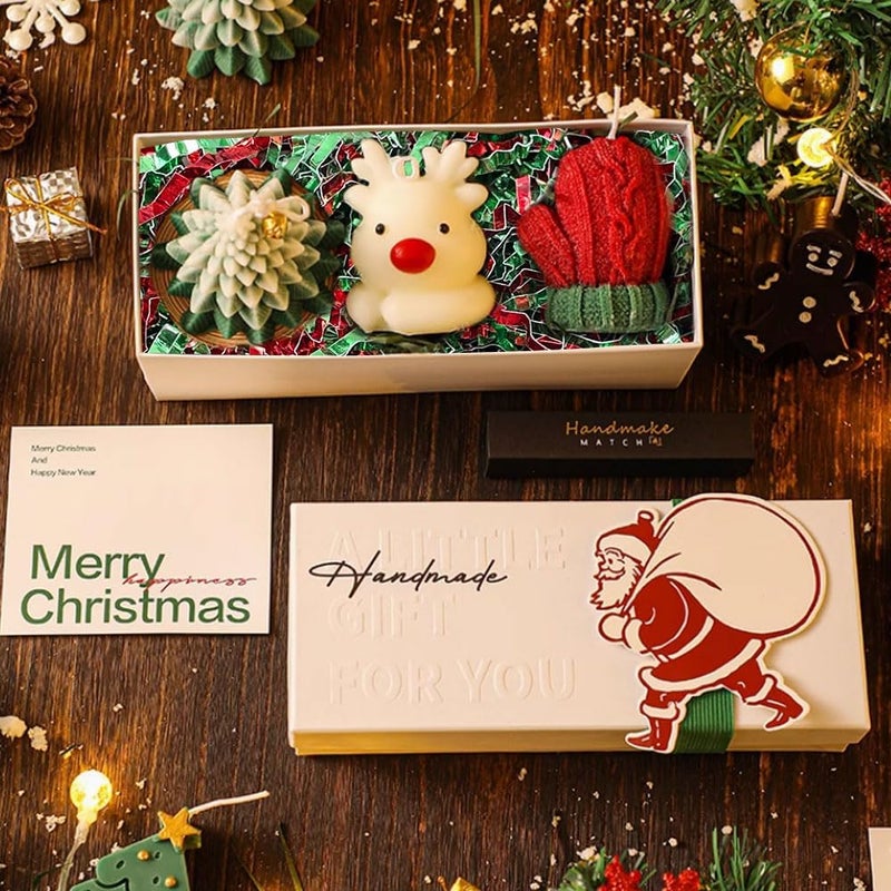 GlyinnHe 450g/1lb Christmas Crinkle Cut Paper Shred, Xmas Red Green Metallic Raffia Paper Confetti Shred Filler for Gift Baskets Box Filler Christmas Party Supply - Image 5